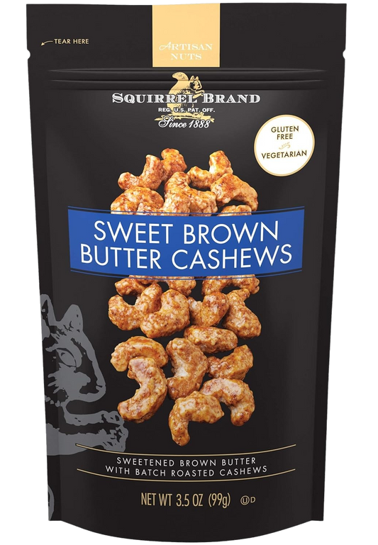 Sweet Brown Butter Nut Cashews