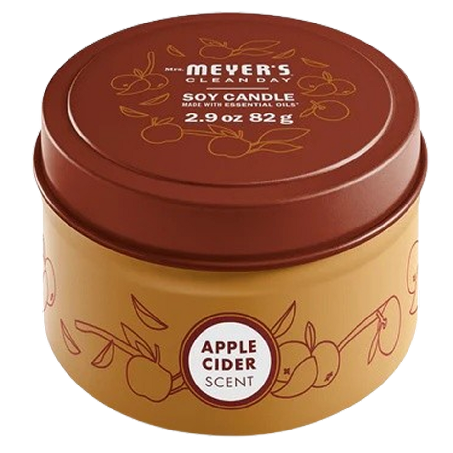 Soy Tin Candle Apple Cider