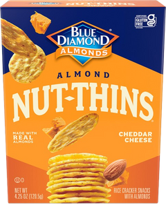 Cheddar Cheese Almond Nut Thins