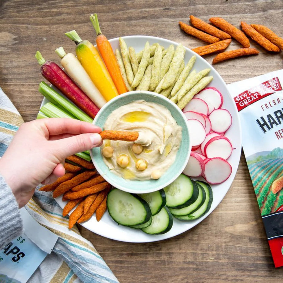 Tomato Basil Red Lentil Crisps Snack (8 Pack)