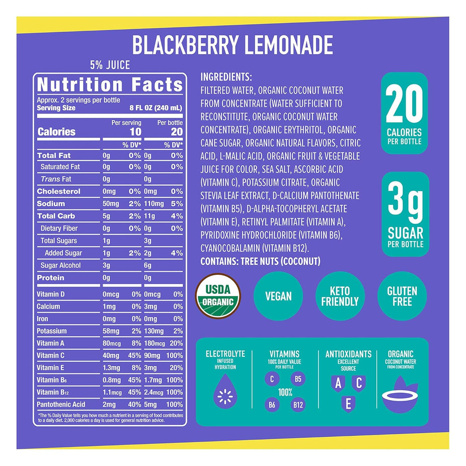 Blackberry Lemonade Drink