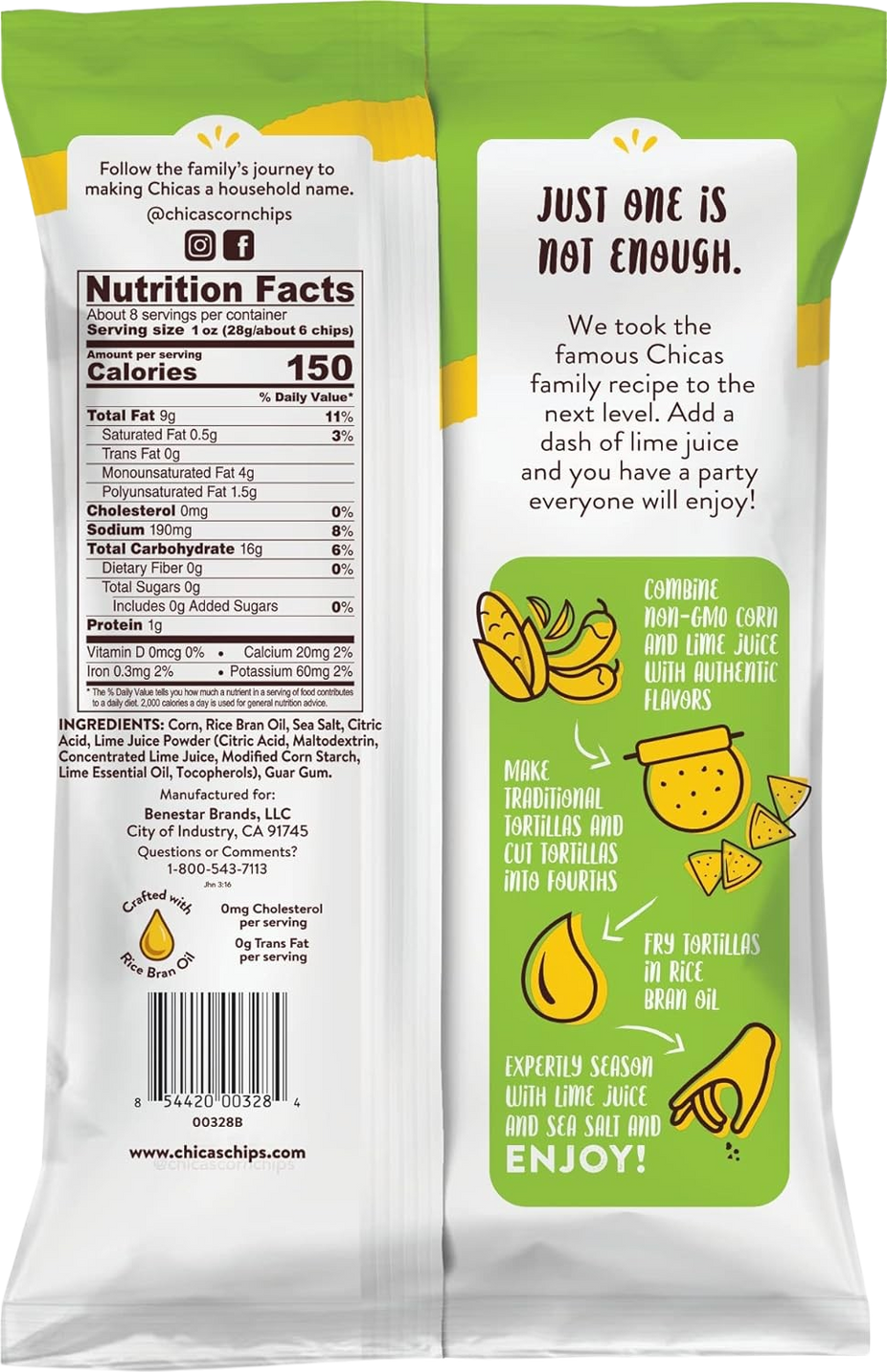 Lime Corn Tortilla Chips