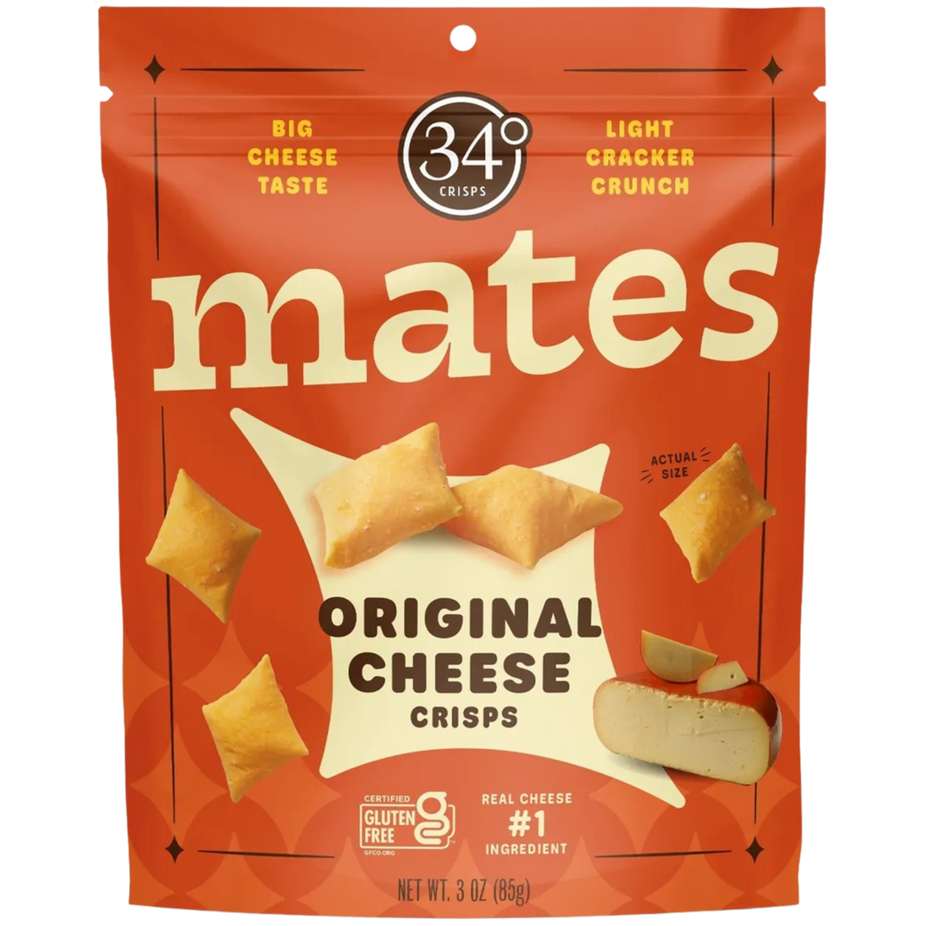 Mates Original Cheese Crisps