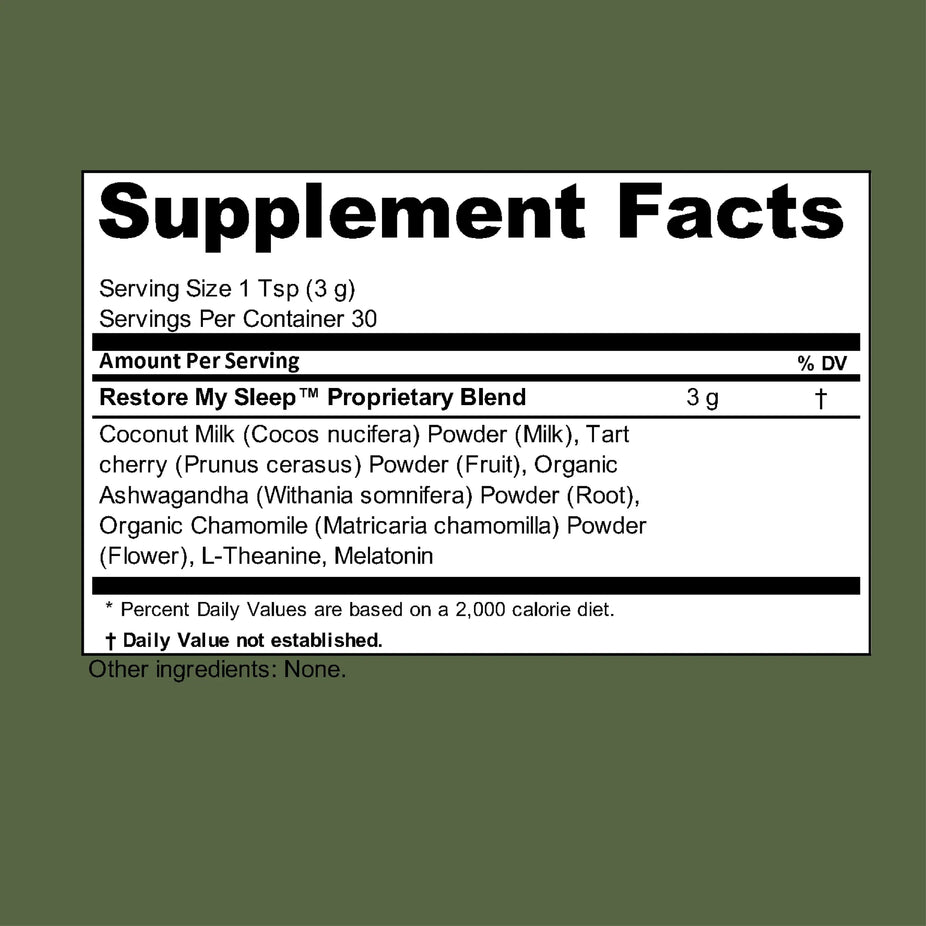 Restore My Sleep Adaptogen Blend