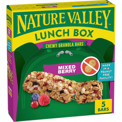 Peanut-Free Chewy Granola Bars - Mixed Berry (5 CT)