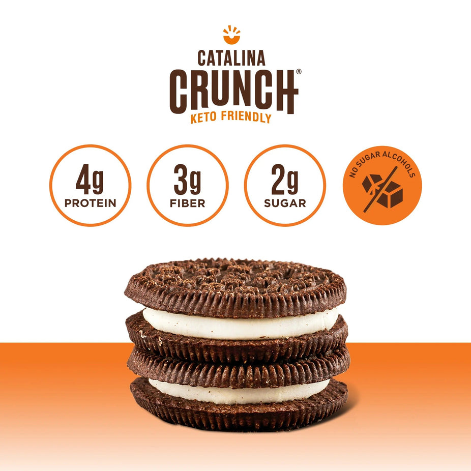 Chocolate Vanilla Sandwich Cookie (10 CT)