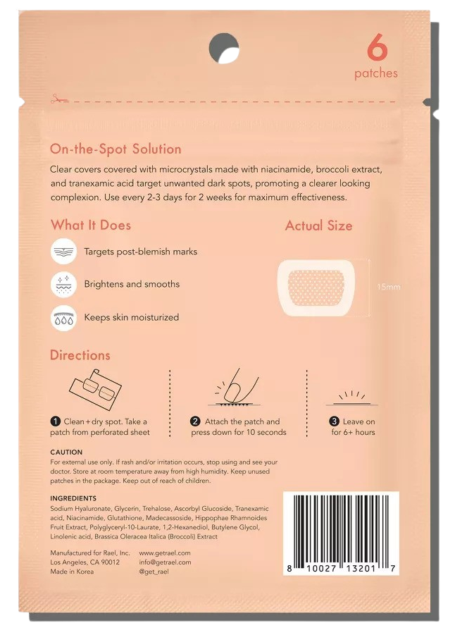 Miracle Microcrystal Acne Dark Spot Cover Pimple Patch