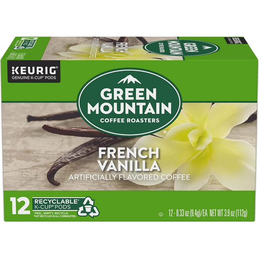 Green Mountain French Vanilla Silk K-Cup Coffee (12 CT)