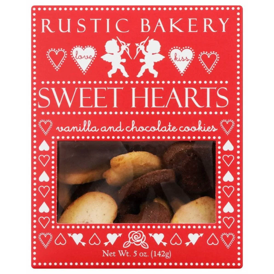 Vanilla And Chocolate Valentines Day Cookies