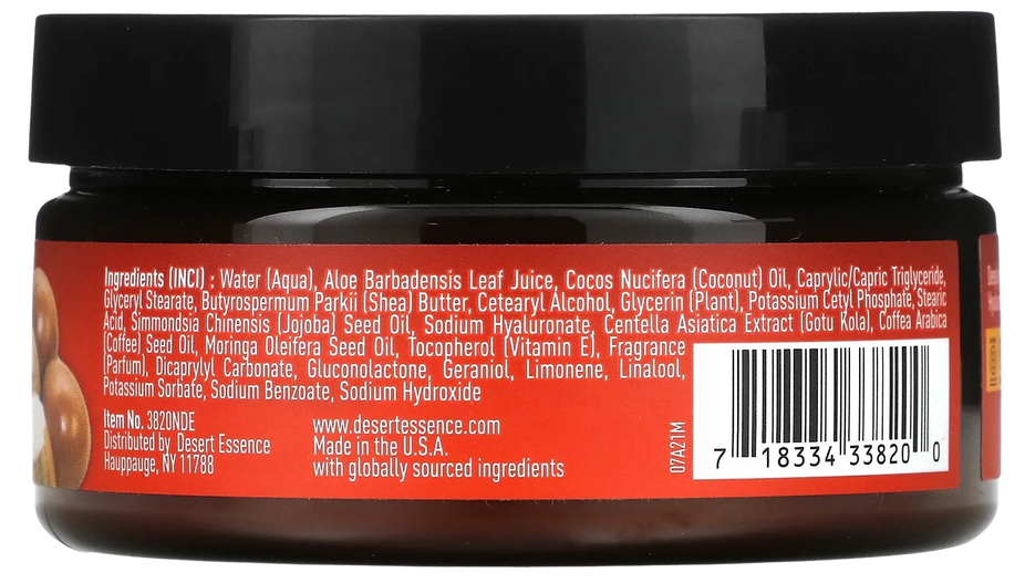 Body Butter with Hyaluronic Acid & Coffee Oil Shea & Jojoba