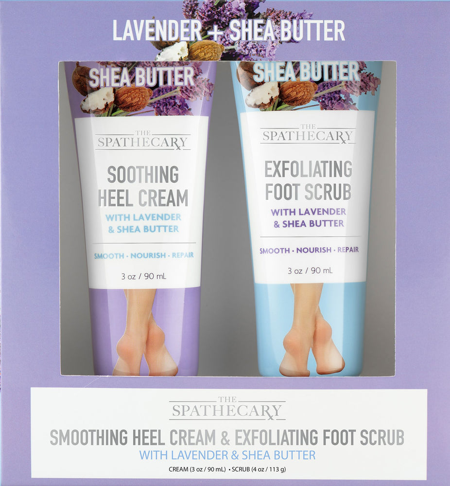 Smoothing Lavender + Shea Footcare Duo Set