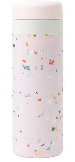 20oz Insulated Ceramic Bottle - Terrazzo Blush