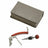 Grey Leatherette 2-Piece Bar Tool Set