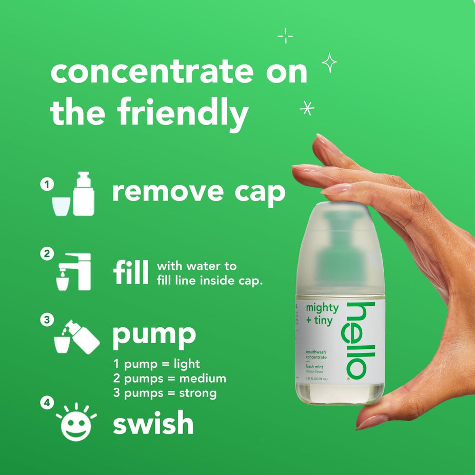 Mouthwash Concentrate Fresh Mint