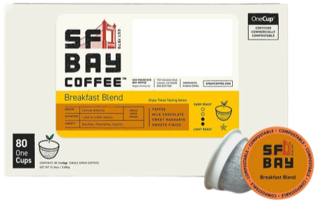 Breakfast Blend OneCUP Pods (12 Cups)
