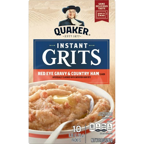 Instant Grits - Red Eye Gravy and Country Ham (10 CT)