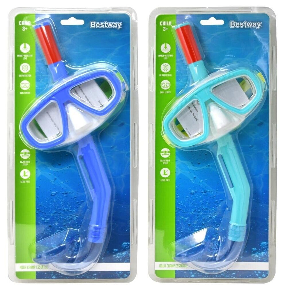 Hydro-Splash Fundive Mask & Snorkel Set In Clamshell (1 CT)