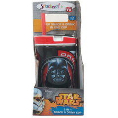 Star Wars 2-In-1 Snack & Drink Cup - Darth Vader