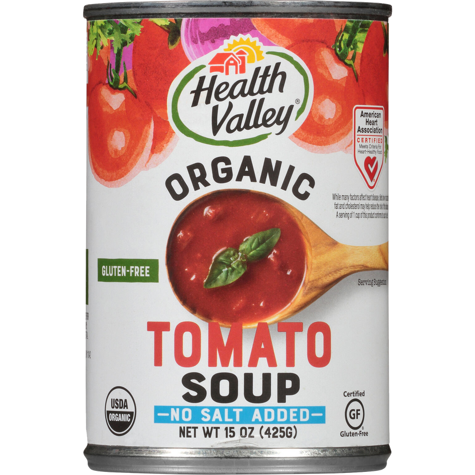 No Salt Added Organic Tomato Soup