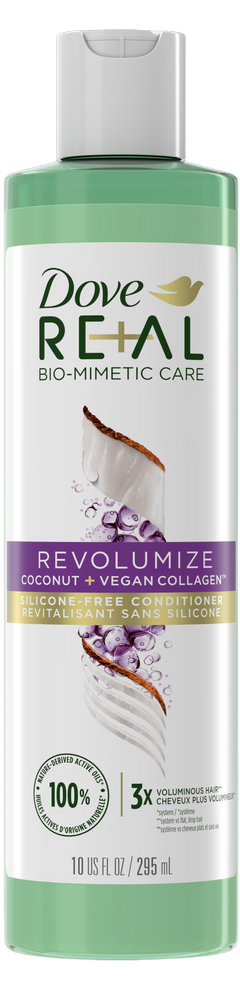 Real Conditioner Revolumize Coconut + Vegan Collagen