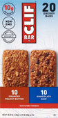 Chocolate Chip and Crunchy Peanut Butter Energy Bars Variety Pack (20 CT)