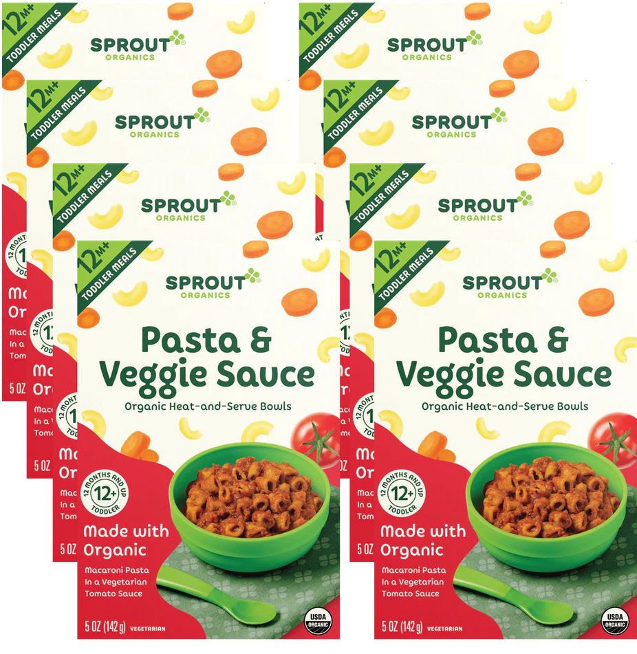 Pasta & Veggie Sauce Toddler Meal (8 Pack)