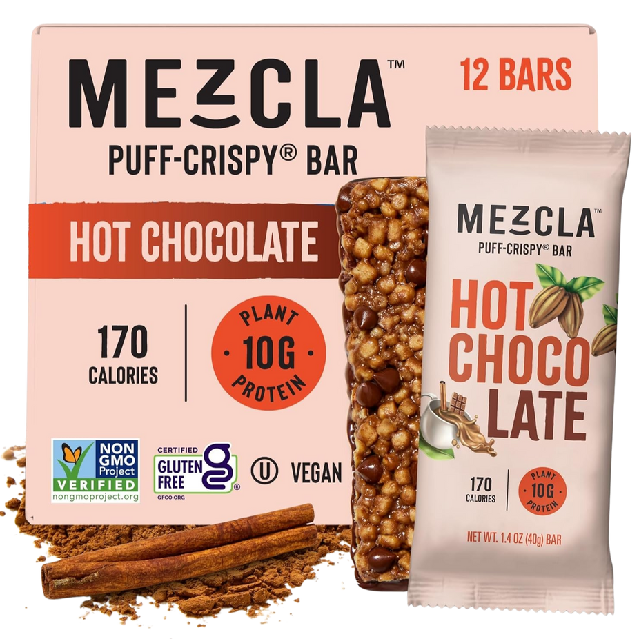 Hot Chocolate Puff Crispy Bar (12 CT)