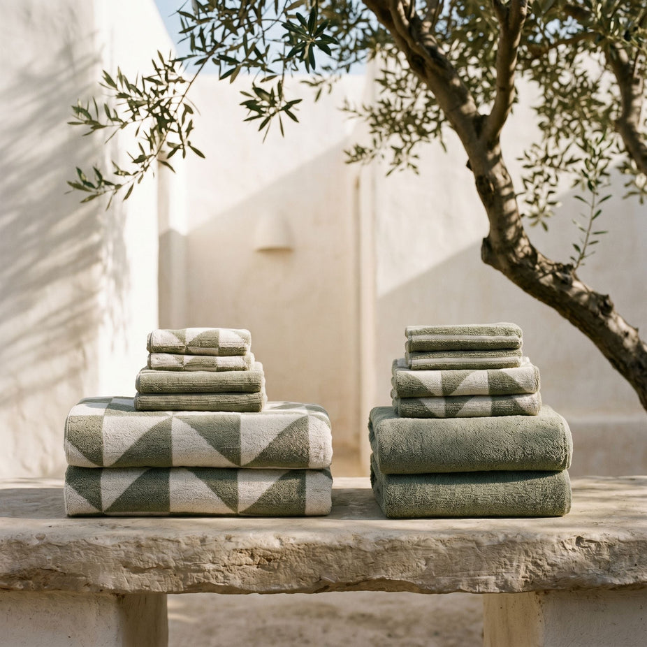 Deia Australian Cotton Washcloths (Set of 4)