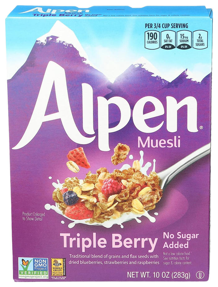 Triple Berry Muesli Cereal