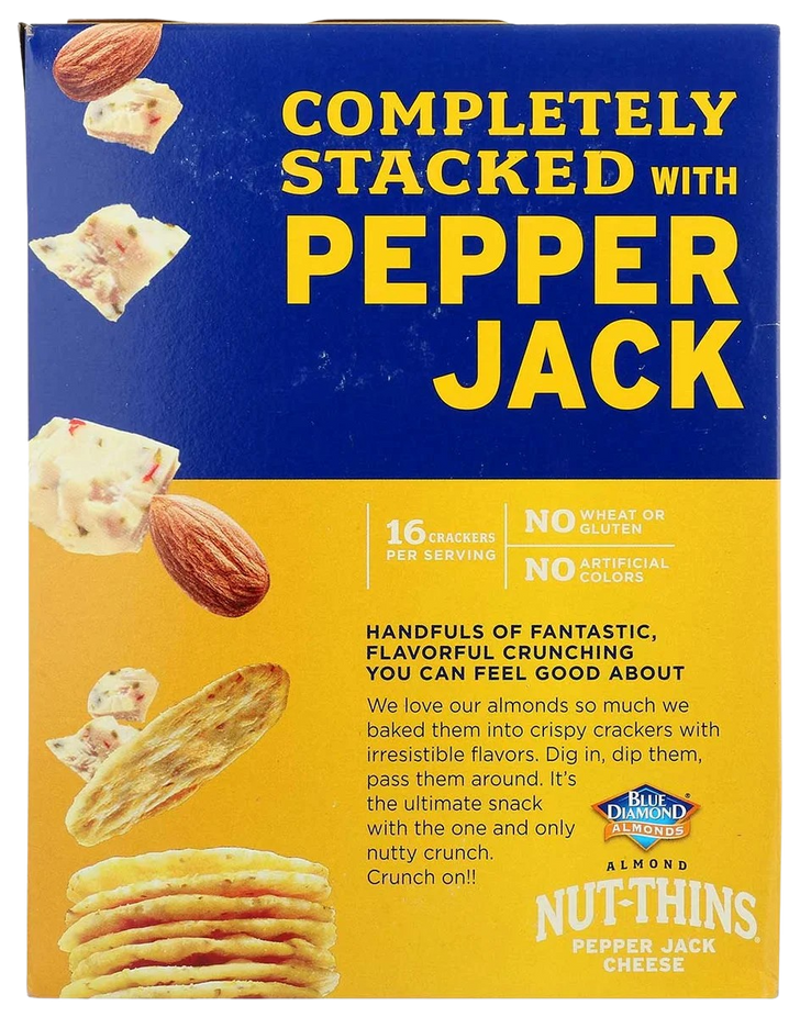 Pepper Jack Cheese & Almonds Rice Cracker