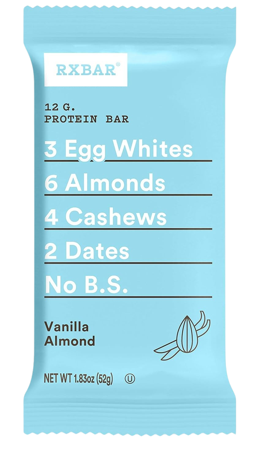 Vanilla Almond Protein Bar (12 CT)