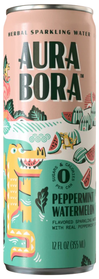 Peppermint Watermelon Sparkling Water (6 Pack)