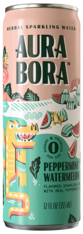Peppermint Watermelon Sparkling Water (6 Pack)