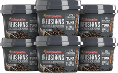 Infusions - Tuna Infused with Cracked Black Pepper (6 Pack)
