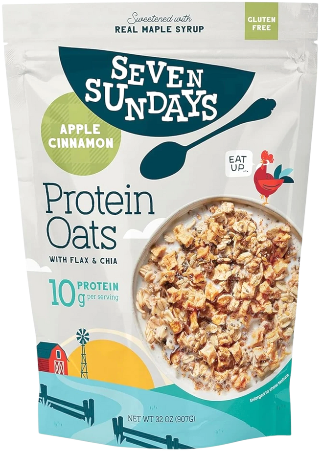Apple Cinnamon Protein Oats
