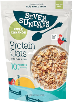 Apple Cinnamon Protein Oats