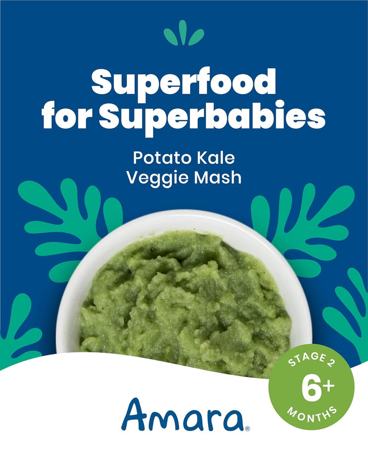 Potato Kale Mash Baby Food (7 Pouches)