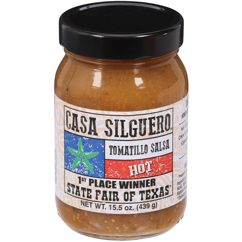 Hot Tomatillo Salsa