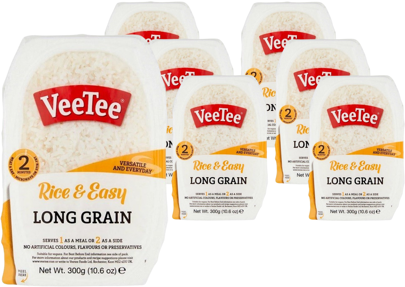 Long Grain Ready-To-Eat Rice (6 Pack)