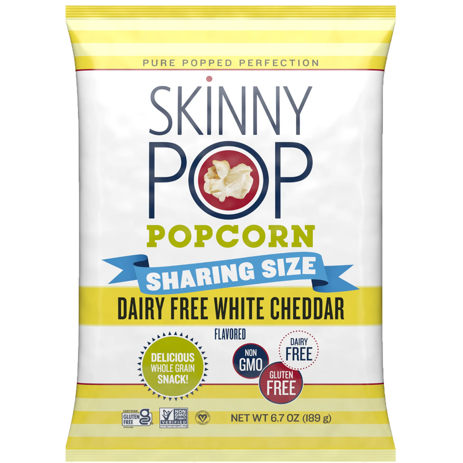 Dairy Free White Cheddar Popcorn