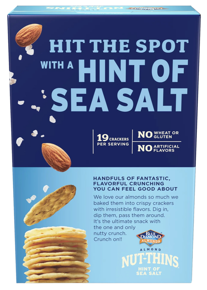 Almond Sea Salt Thin Nut Cracker