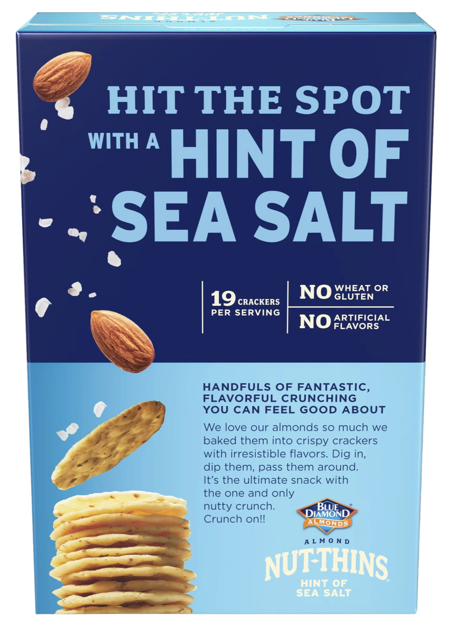 Almond Sea Salt Thin Nut Cracker