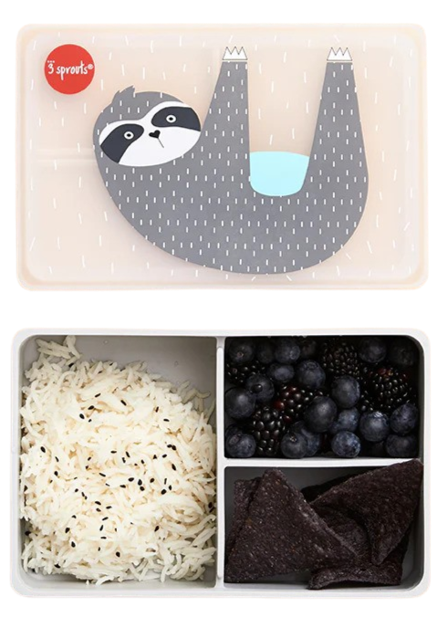 Silicone Bento Box - Sloth