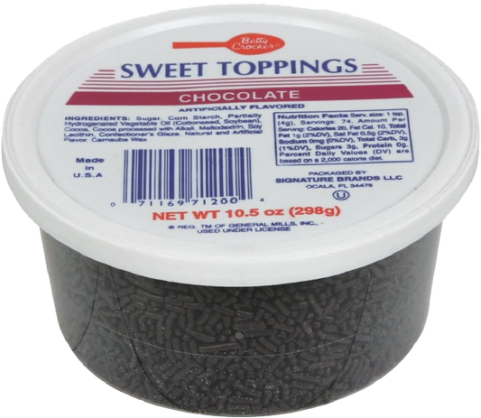 Sweet Toppings Chocolate Sprinkles