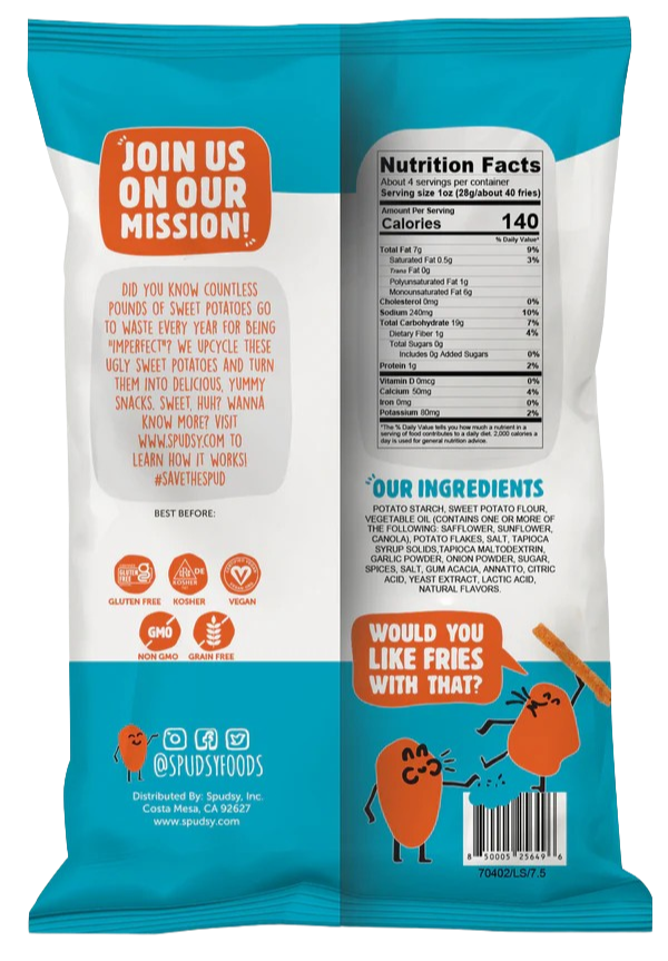 Sweet Potato Fries - Zesty Ranch