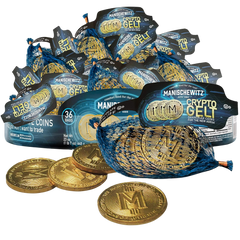 Crypto Gelt Chocolate Coins (36 Pack)