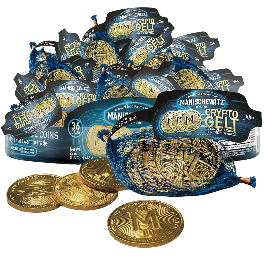 Crypto Gelt Chocolate Coins (36 Pack)
