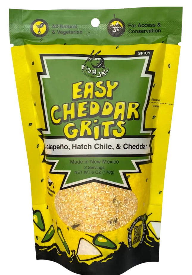 Jalapeno, Hatch Green Chile & Cheddar Easy Grits