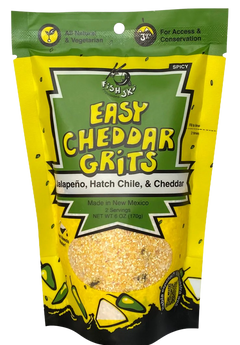 Jalapeno, Hatch Green Chile & Cheddar Easy Grits