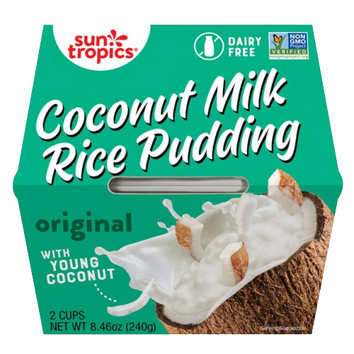 Coconut Milk Rice Pudding